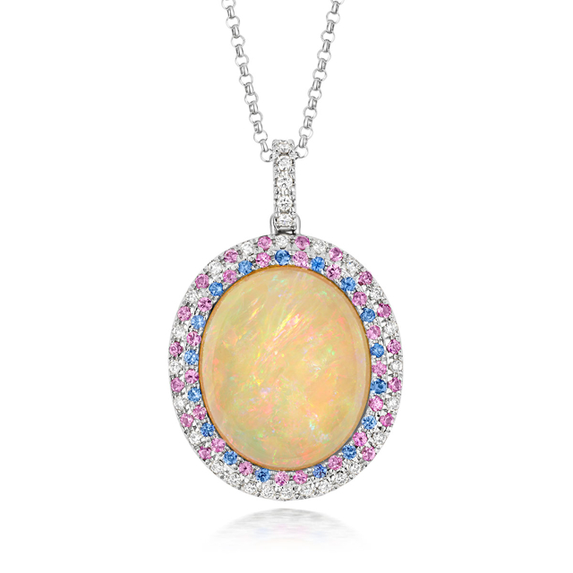 Opulent Opal Pendant